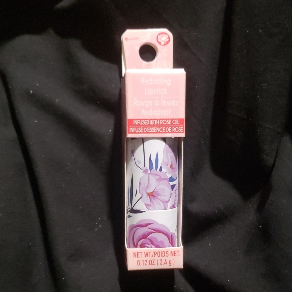 B Pure Rose Red Hydrating Lipstick .12oz New